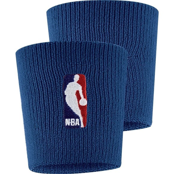 NIKE Elite Wristbands Dri Fit NBA Timberwolves Navy Blue Color Wristbands - Picture 1 of 10